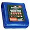 Tarpco Safety Heavy Duty Tarp, 100 ft L x 0.5 mm H x 50 ft W, 7 Mil, Blue, Polyethylene TS-205-50X100 - alternate 1